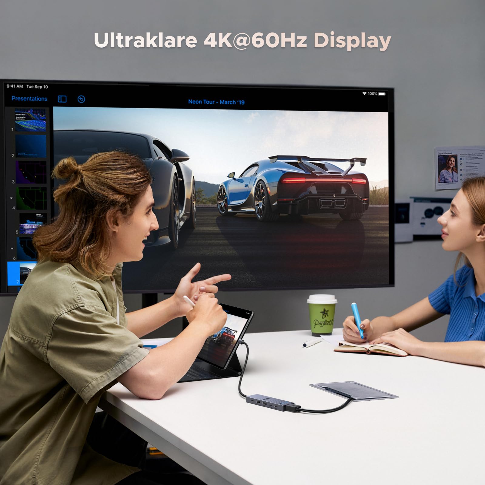 UGREEN Revodok Pro 106 10Gbps USB C Hub HDMI 4K@60Hz USB C Adapter mit USB 3.2 PD 100W Kompatibel mit iPhone 17/16 Serie, iPad Pro/Air, Mac mini M4/M4 Pro, Steam Deck usw. 2