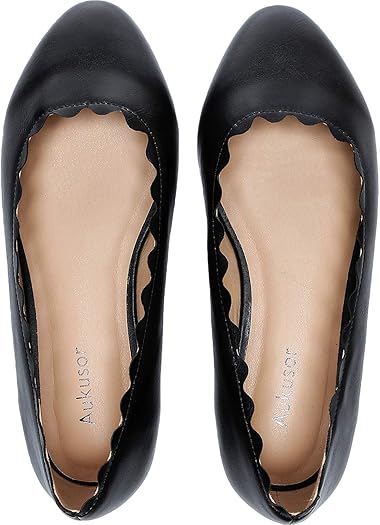 silver ballet flats wide width