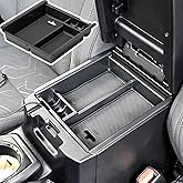 EDBETOS Center Console Accessory Organizer Compatible with 3rd Gen Toyota Tacoma 2016-2019 2020 2021 ABS Material Armrest Box