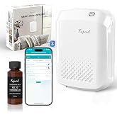 Waterless Essential Oil Diffuser, 3000 Sq.Ft, with 120ml Scent Oil | App Control, Cold Air Scent Machine, No-Noise Aroma Diffuser, 400ml, Large Room, Home, Hotel, Office, Holiday Gift, White