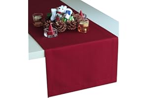 Red Table Runner 72 inch, Cranberry Dresser Scarf, Burgundy Outdoor Coffee Table Runner, Waterproof Dining Table Runners for 