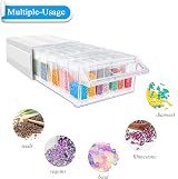 ARTDOT Diamond Art Storage Boxes 315 Slots 9-Drawer Set Craft Organizer view 7