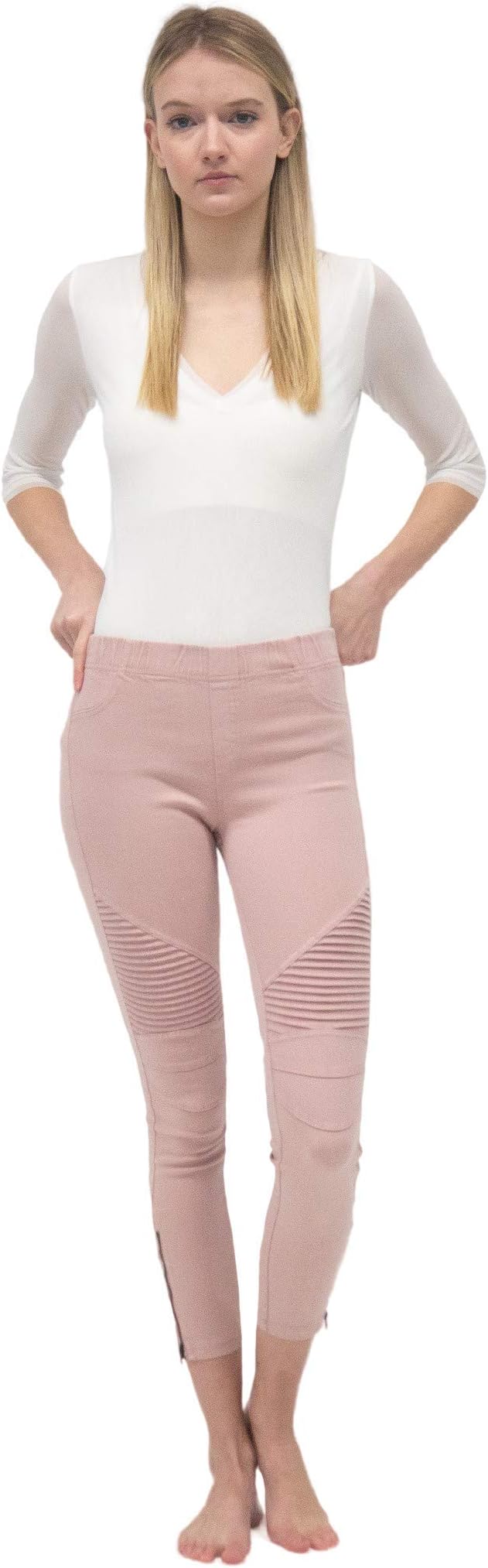 Beulah OP7019 Moto Jeggings