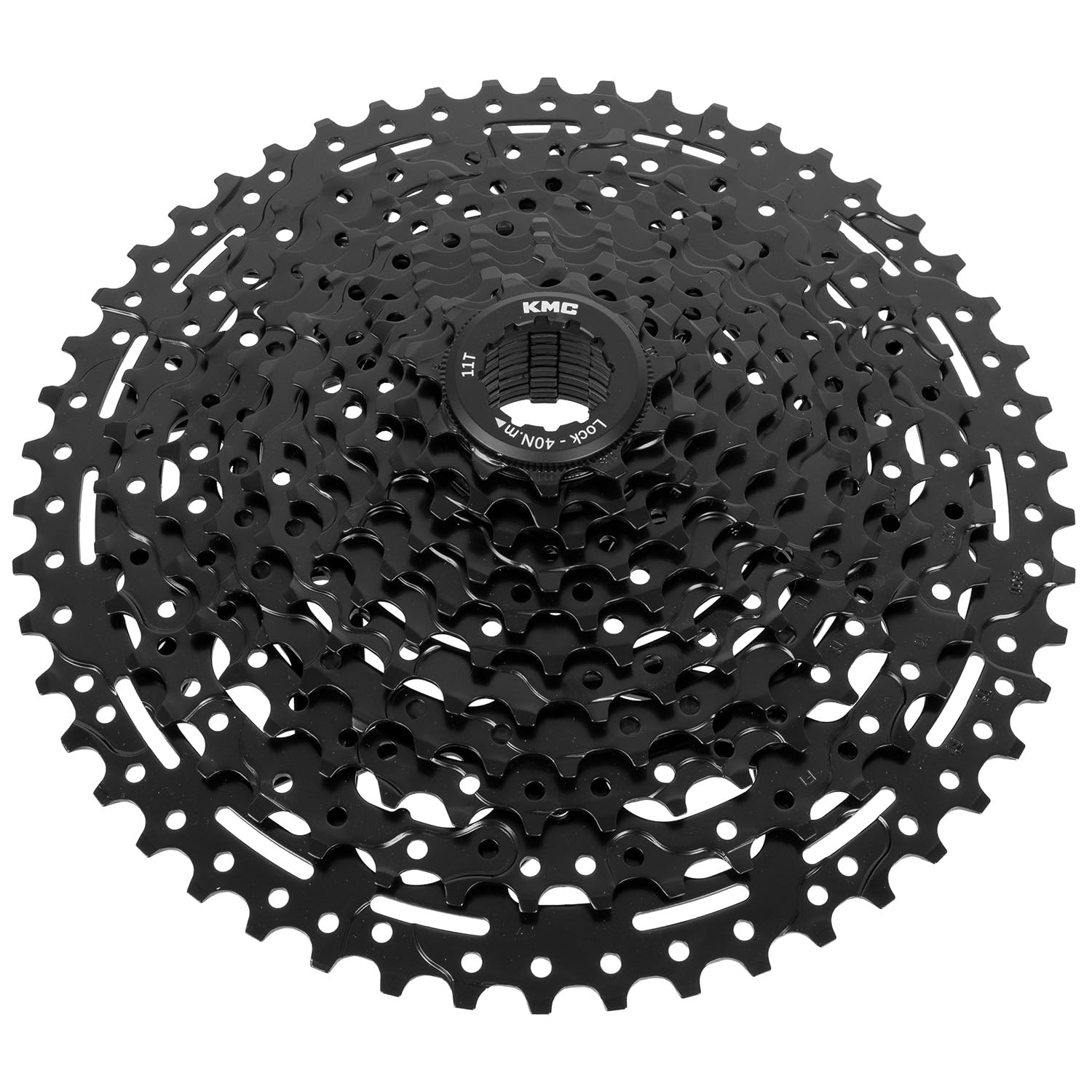 KMC React 11 Speed Cassette, Black, 11/50T