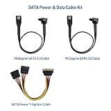 Cable Matters 2-Pack 2.5 to 3.5 SSD Mounting Bracket Kit Black Screws Cables view 4