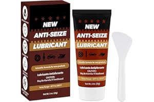 WINUSD Copper Anti-Seize Brake Caliper Grease & Thread Lubricant - High Temp Copper Antiseize Compound Prevents Noise, Seizes - Use for Brake Pins, Bolts, Spark Plugs, Automotive Application - 1oz Tube 1Pack
