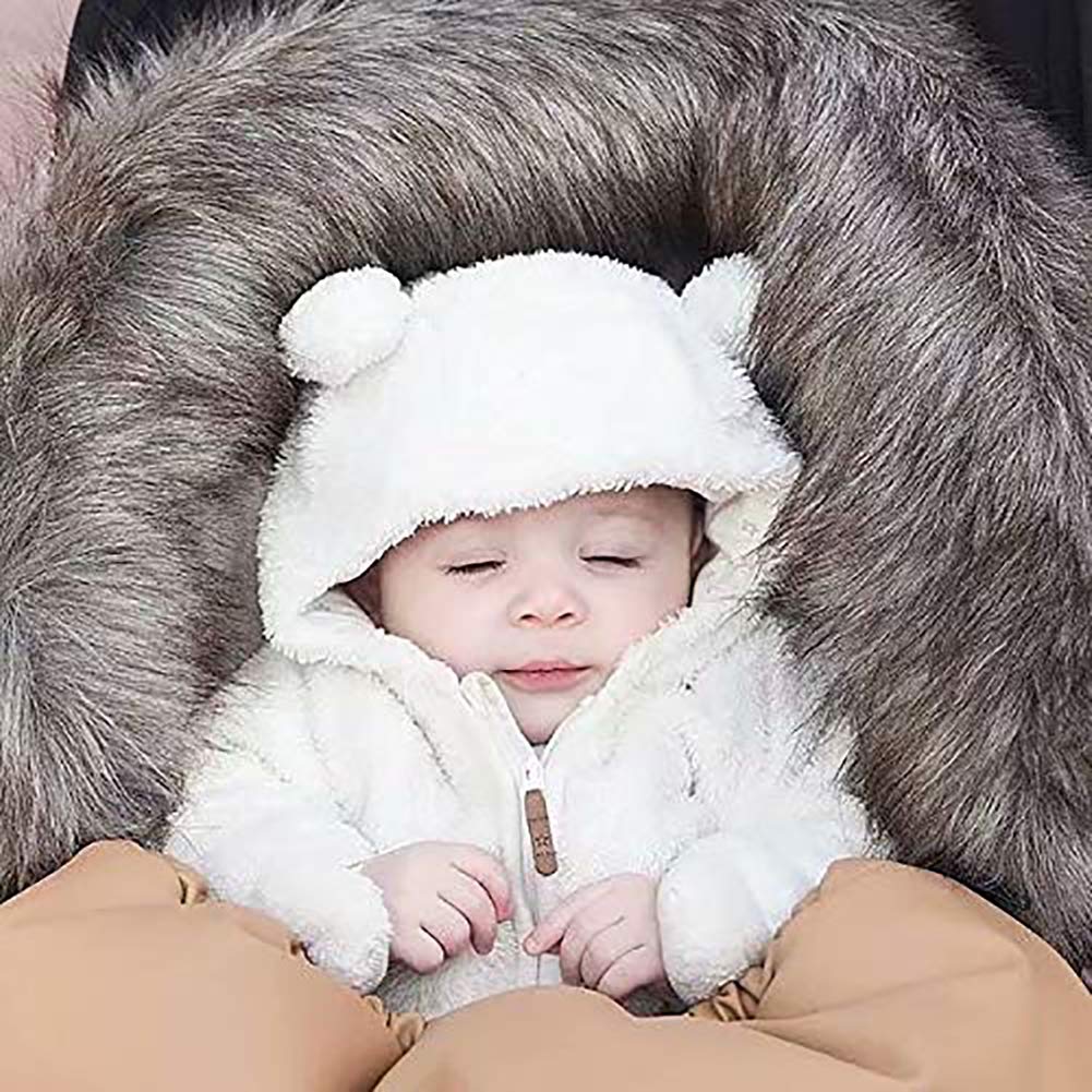 Carolilly Grenouillere Combinaison A Capuche Hiver Bebe Garcon Bebe Fille Costume Ours Polaire Tres Mignonne Bebe Garcon 0 24m Bebe Puericulture Iplanmovilidad Com