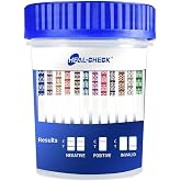6 Pack Multi Drug Urine Test Cup 12 Panel with Temperature Strip,Testing 12 Different Drugs,Instant Multi Panel Drug Screening Test Kit