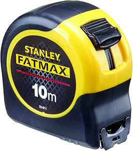 Stanley FatMax 33-811 10m Tape Measure With BladeArmor Coating, 1-1/4" Wide Blade
