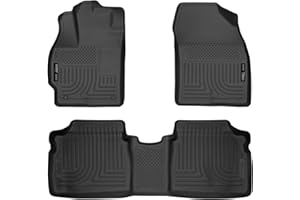 Husky Liners - Weatherbeater | Fits 2010 - 2014 Toyota Prius - Front & 2nd Row Liner - Black, 3 pc. | 98921