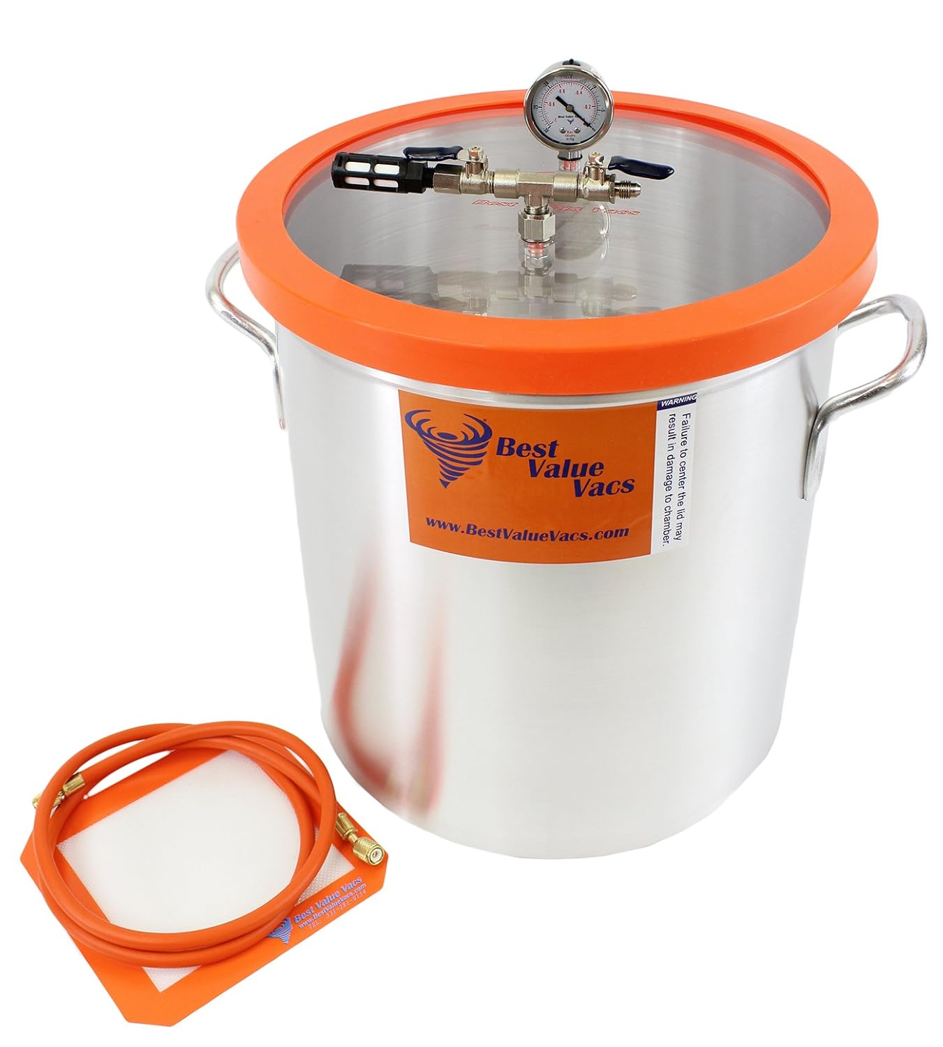 10 Gallon Vacuum & Degassing Chamber (Assembled In USA, Contains