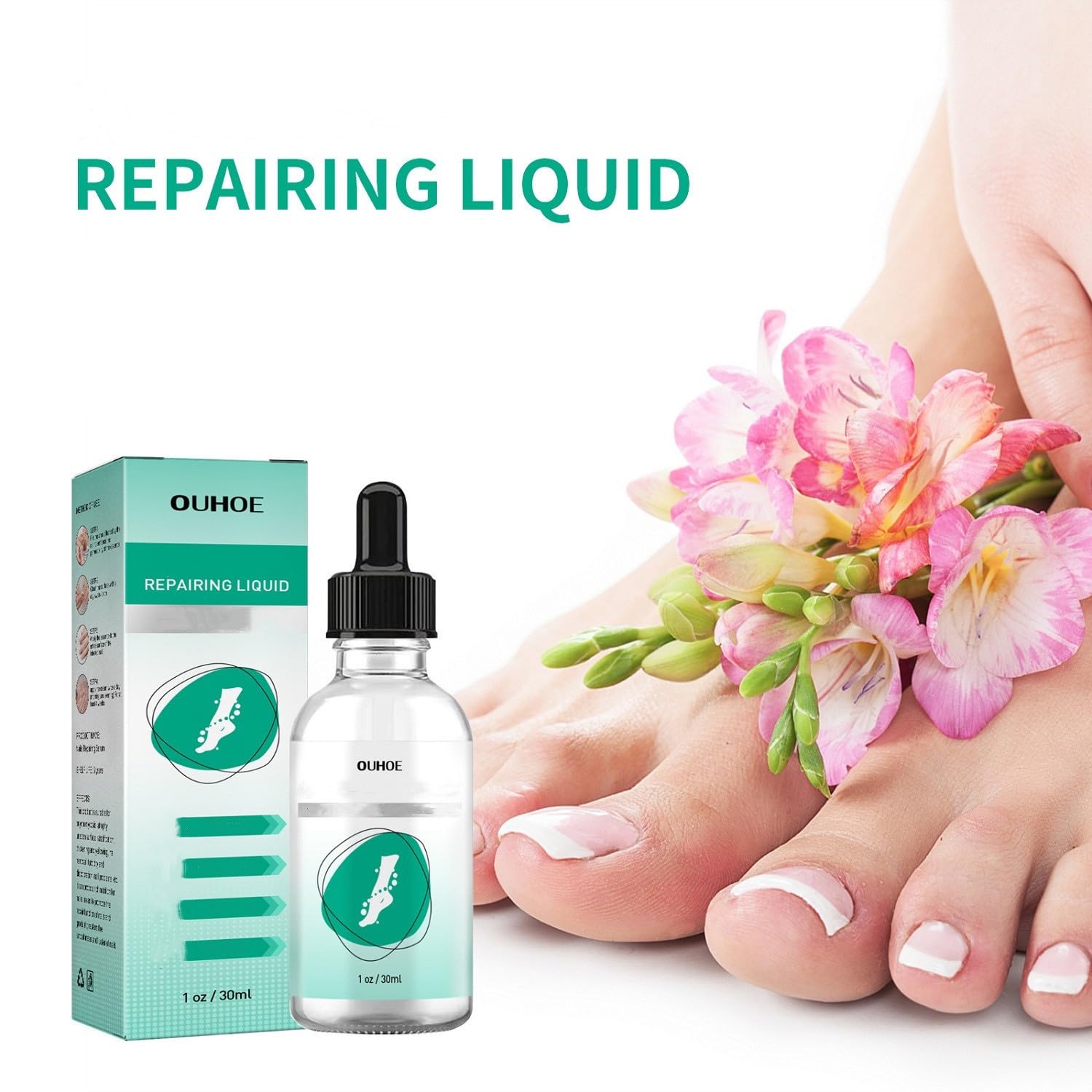 3PCS Toenail Oil, Repairing Liquid, Natural Toenail Oil for Nails(30ml) - Image 2