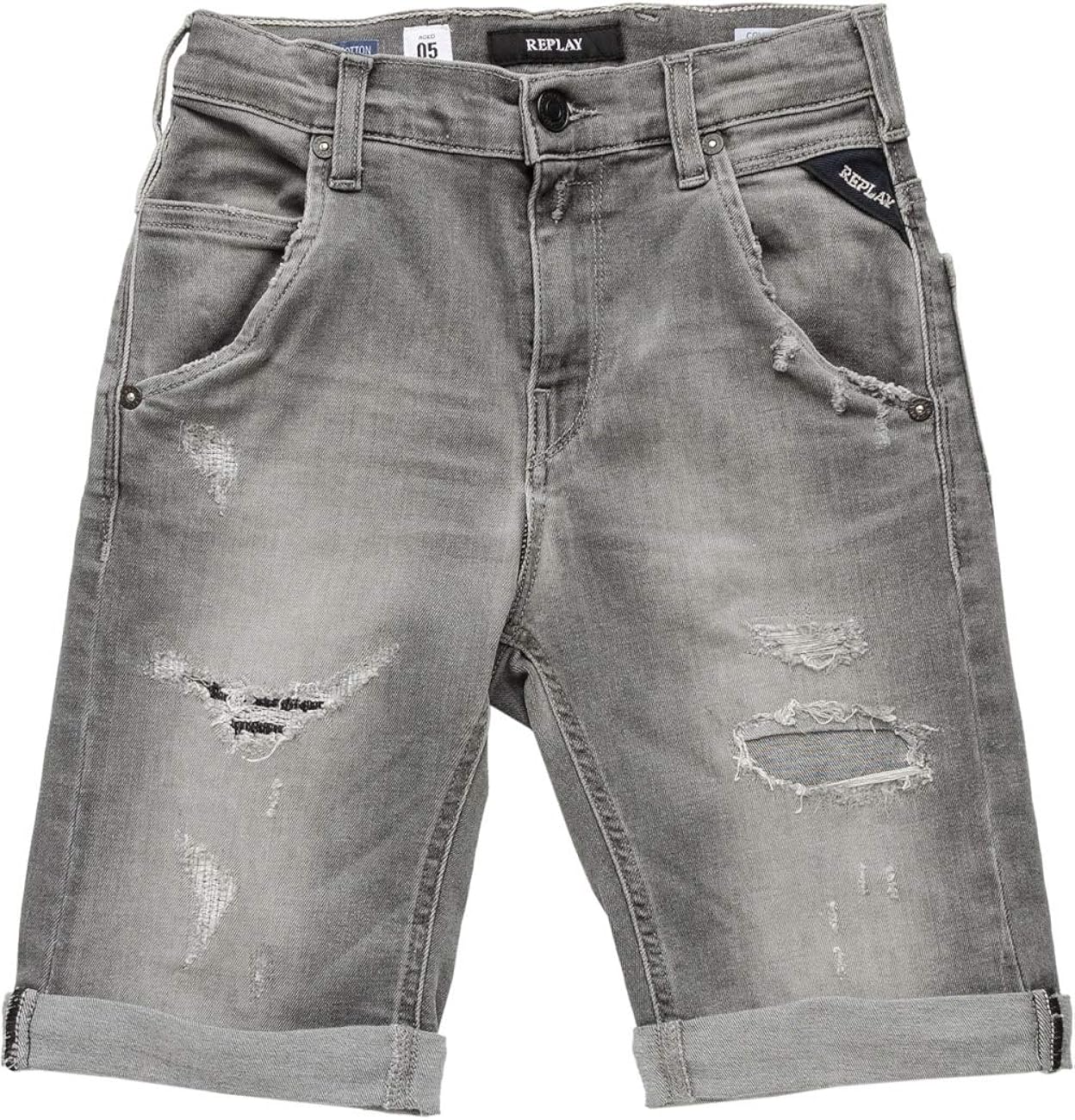 Replay Boy's Denim Shorts Amazon.co.uk Clothing