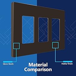 LIDER Matte Finish Decorator Switch