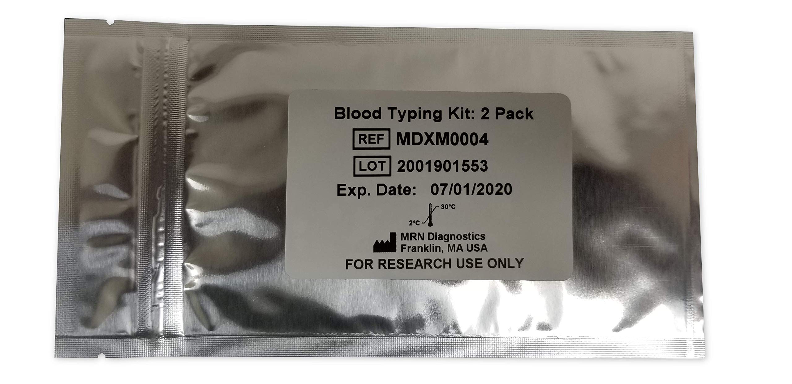 Blood Type Kit 2 Pack Complete Blood Typing Kit on Galleon Philippines