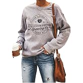 Yimoya Sanderson Witch Museum Sweatshirt Womens Funny Halloween Pullovers Hocus Pocus Blouse Tops