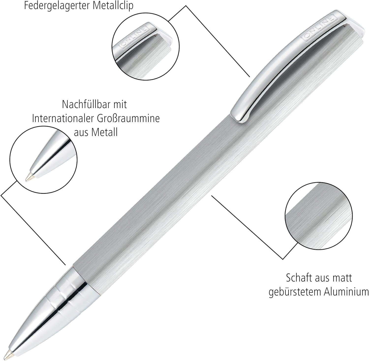 Ballpen Vision Silver - Image 4