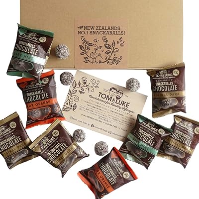 トム＆ルーク フルーツ＆ナッツ チョコレート スナックボールセット 33g×8袋