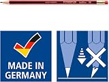 Staedtler 112 HB Tradition Graphite Pencil with Eraser Tip Box of 12 view 5