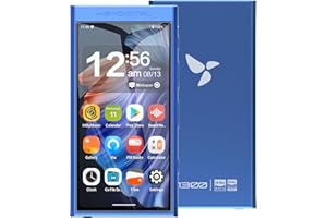 HiBy Digital M300 Android MP3 Player with Bluetooth and WiFi Streaming Player Android 13 Snapdragon 665 HiFi Audio (PCM/DSD) FM Radio Speaker Touchscreen 32GB + 2TB Expandable Storage