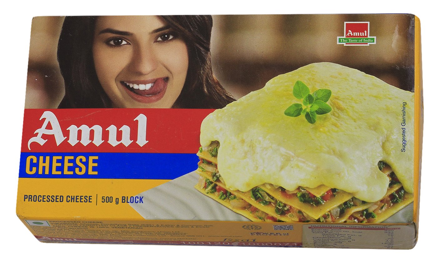 Amul Cheese Block 500g Amazon In Grocery Gourmet Foods