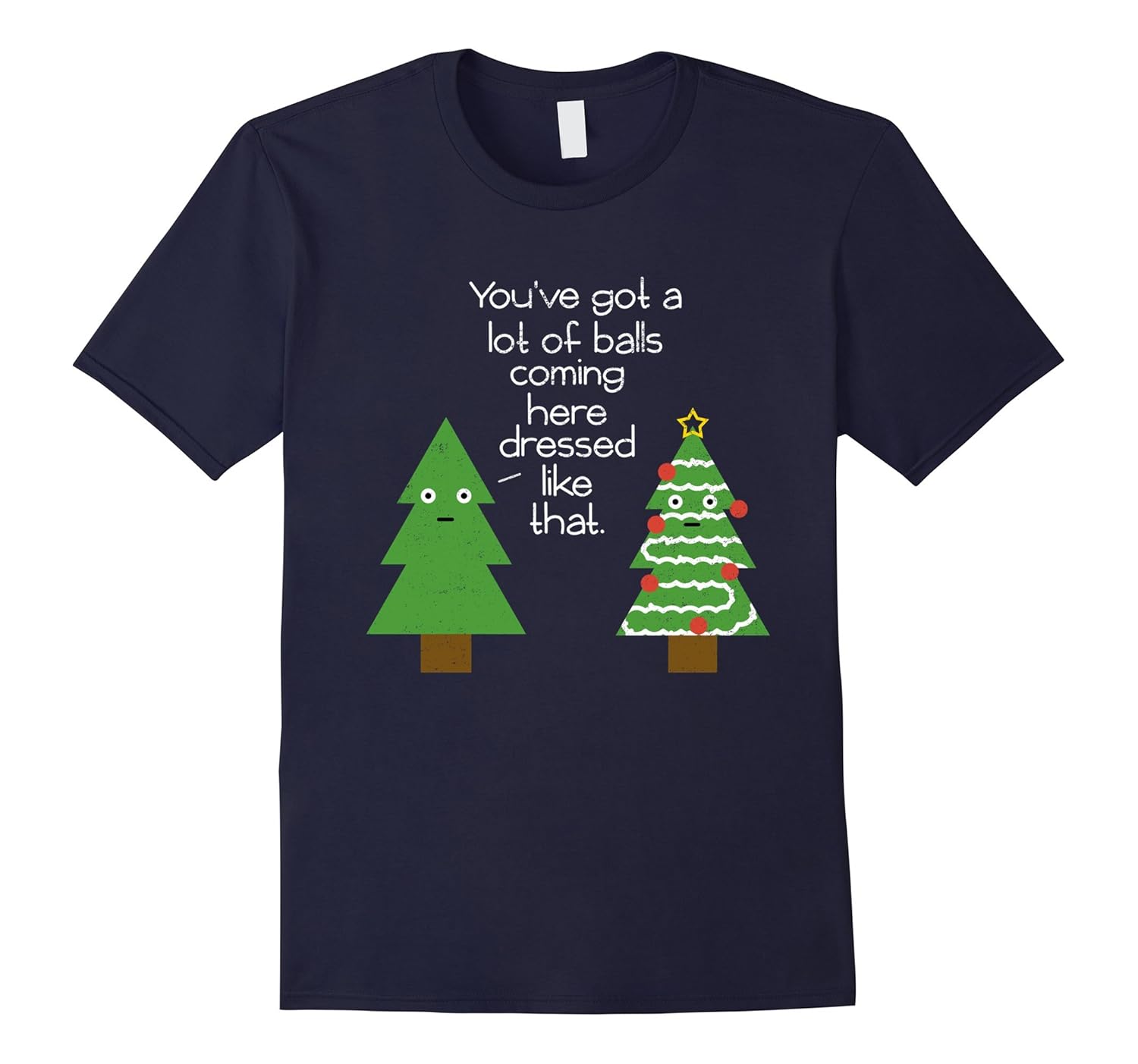 Funny Christmas Pun Festive Christmas Tree T Shirt Teevkd