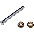 Dorman 38422 Front Door Hinge Pin And Bushing Kit - 1 Pin And 2 Bushings Compatible with Select Jeep Models
