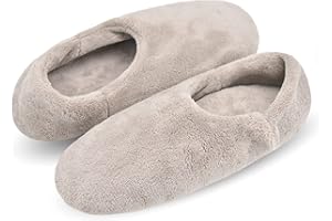 Keyela Unisex-adults Slipper Socks with Grippers Fuzzy House Slippers for Men's and Women's Indoor Winter Warm Fleece Lined Sock Slippers