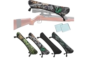 SZUOIXE Scope Cover, Waterproof Neoprene Rifle Scope Cover, Outdoor Hunting Optics for All-Weather Protection and Easy Access