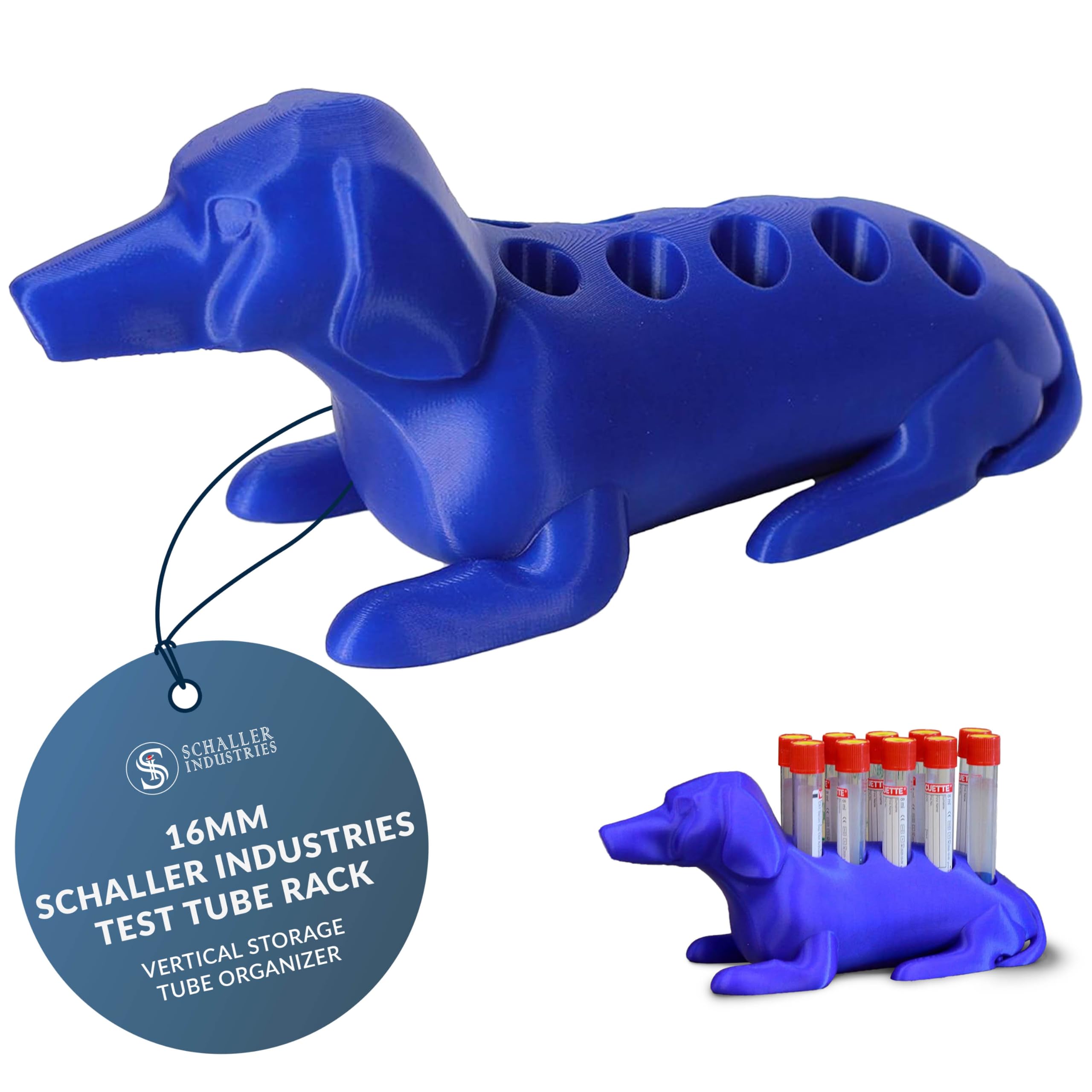 Schaller Industries Dachshund Test Tube Rack