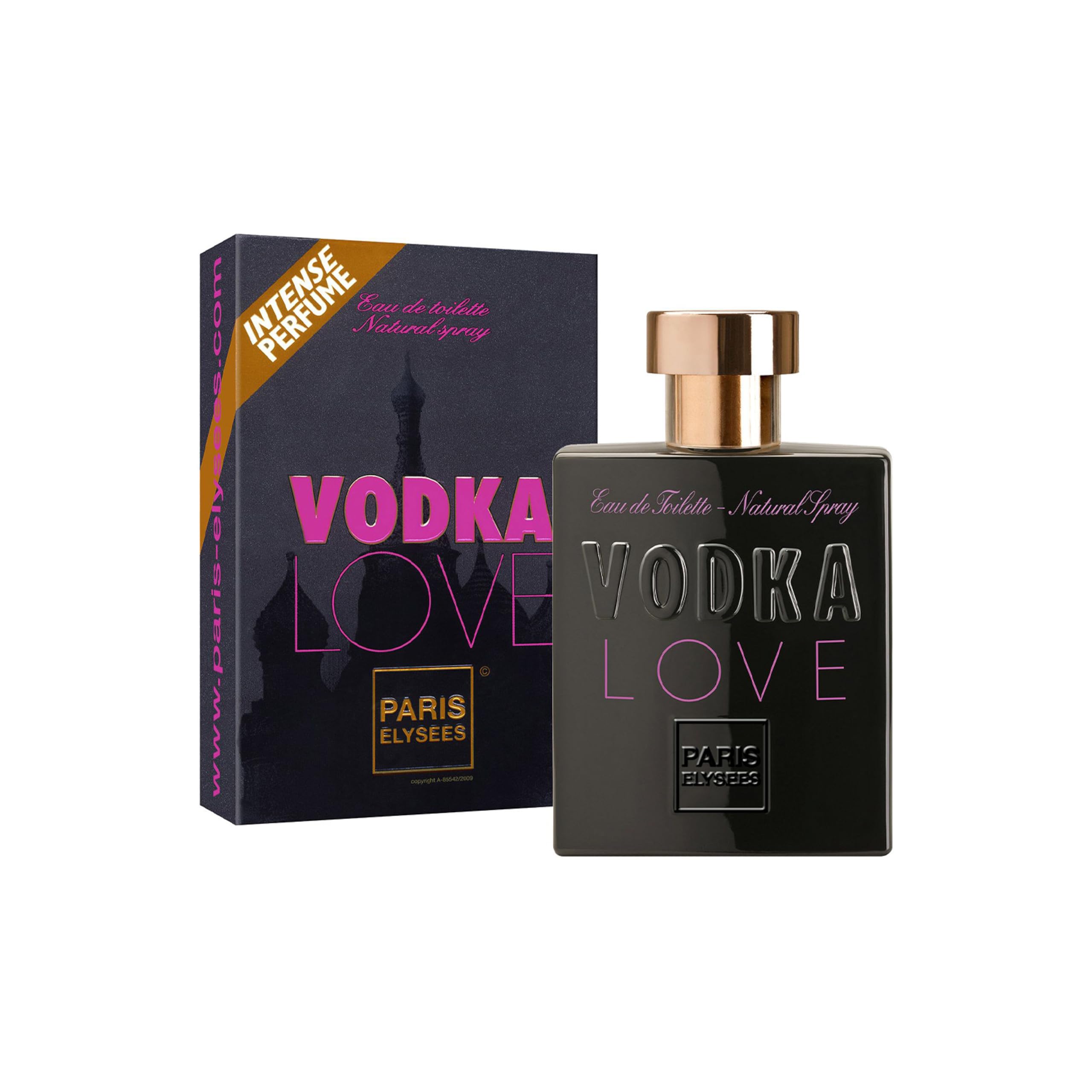 PARIS ELYSEES - Vodka Love - Eau de Toilette für damen - Fruchtig - Kirsche, Pflaume & Orange - Parfüm frauen - 100 ml