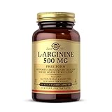 Solgar L-Arginine 500 mg - 100 Vegetable Capsules
