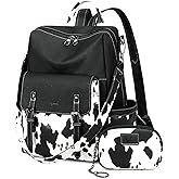 AGLOD Backpack Purse for Women PU Leather Back Packs Designer Ladies Shoulder Bag Fashion Faux Work Travel Handbags