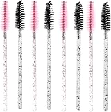 MUKCHAP 300 Pack Eyelash Mascara Brushes 2 Colors Bendable Applicators 10cm view 5