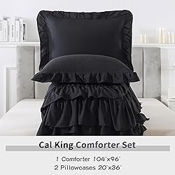 Andency Black California King Comforter