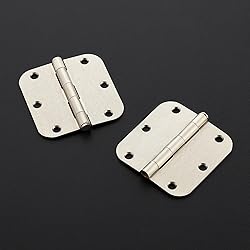 Ravinte 30 Pack Satin Nickel Door Hinges 3.5"x