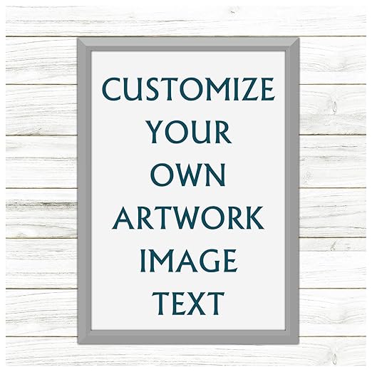 Bannerbuzz Poster Photo Frame 18 X 24 Inches Silver Anodized