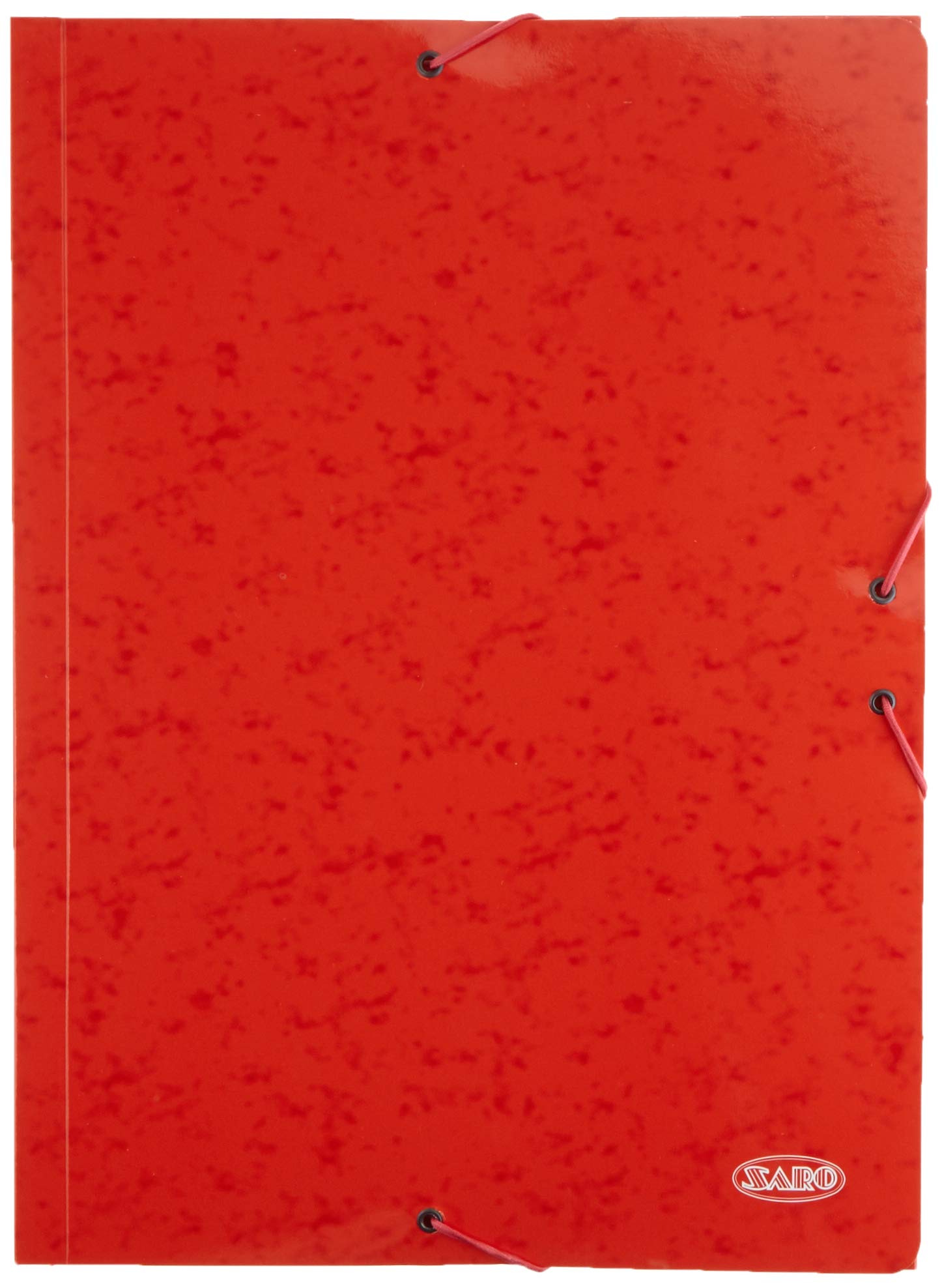 Cardboard Folder with Flaps Red Pack of 14