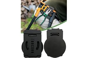 FYWZ Magnetic Belt Clip - Magnetic Tool Holder for Belt Magnet Holster for Screws, Nails, Hammer, Sockets, Pliers, Screw Driver, Trowel, Drill Bit, Wrench, Metal Tools and Hardware - 2 Set