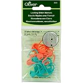 Clover Lock Ring Markers, 20/pkg