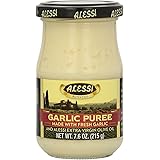 Alessi Garlic Puree 7.6 Ounce ( Pack of 2)