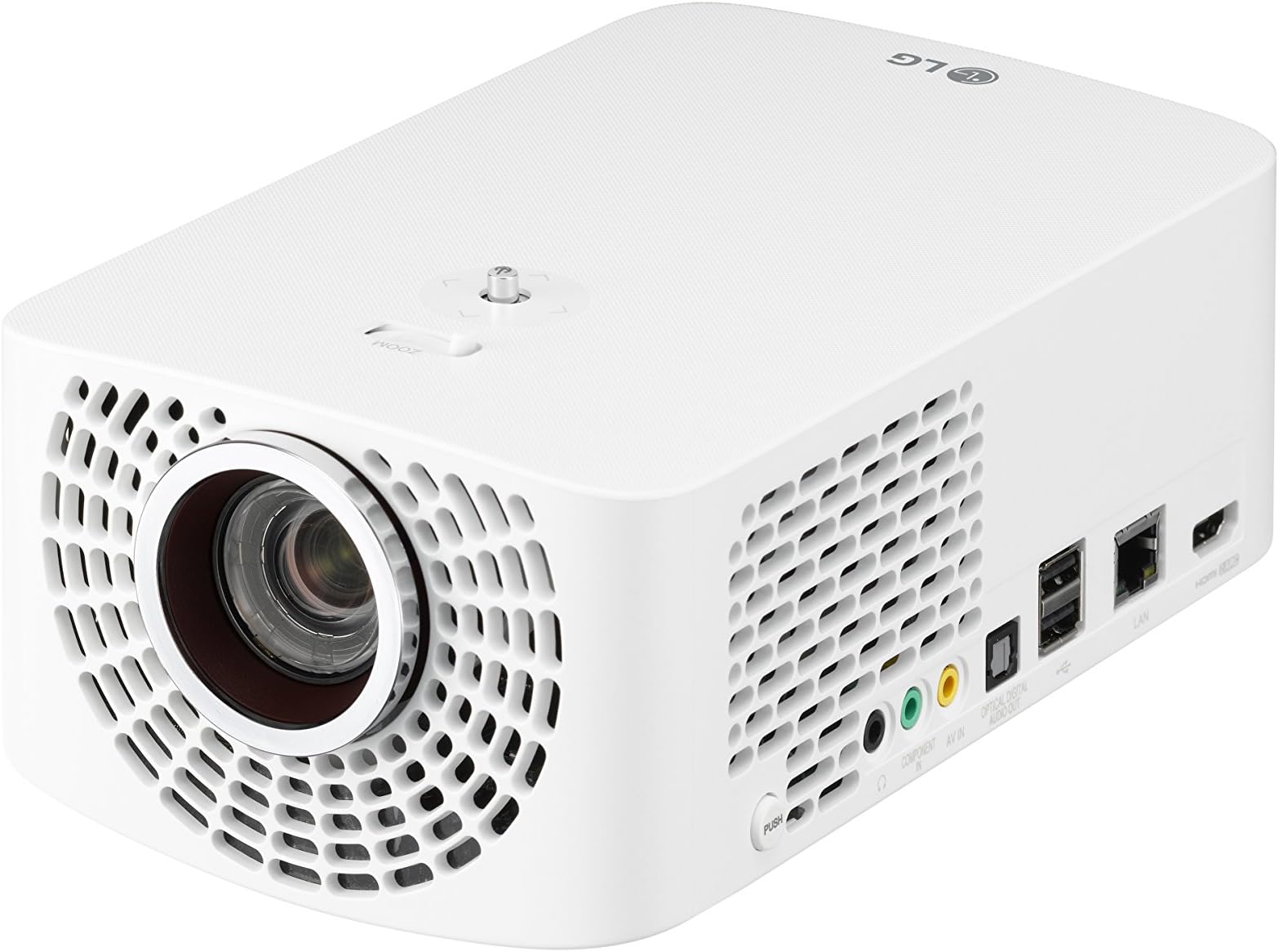 LG Consumer Lg Pf1500 Full Hd Smart Home Projector (White)