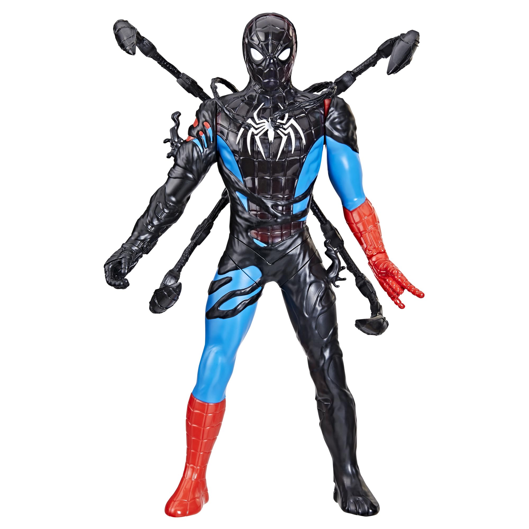 Spider-Man Marvel VenomVersus Liquid Shifter Action Figure with Accessories, 11-Inch-Scale Super Hero Toys for Kids Ages 4 and Up
