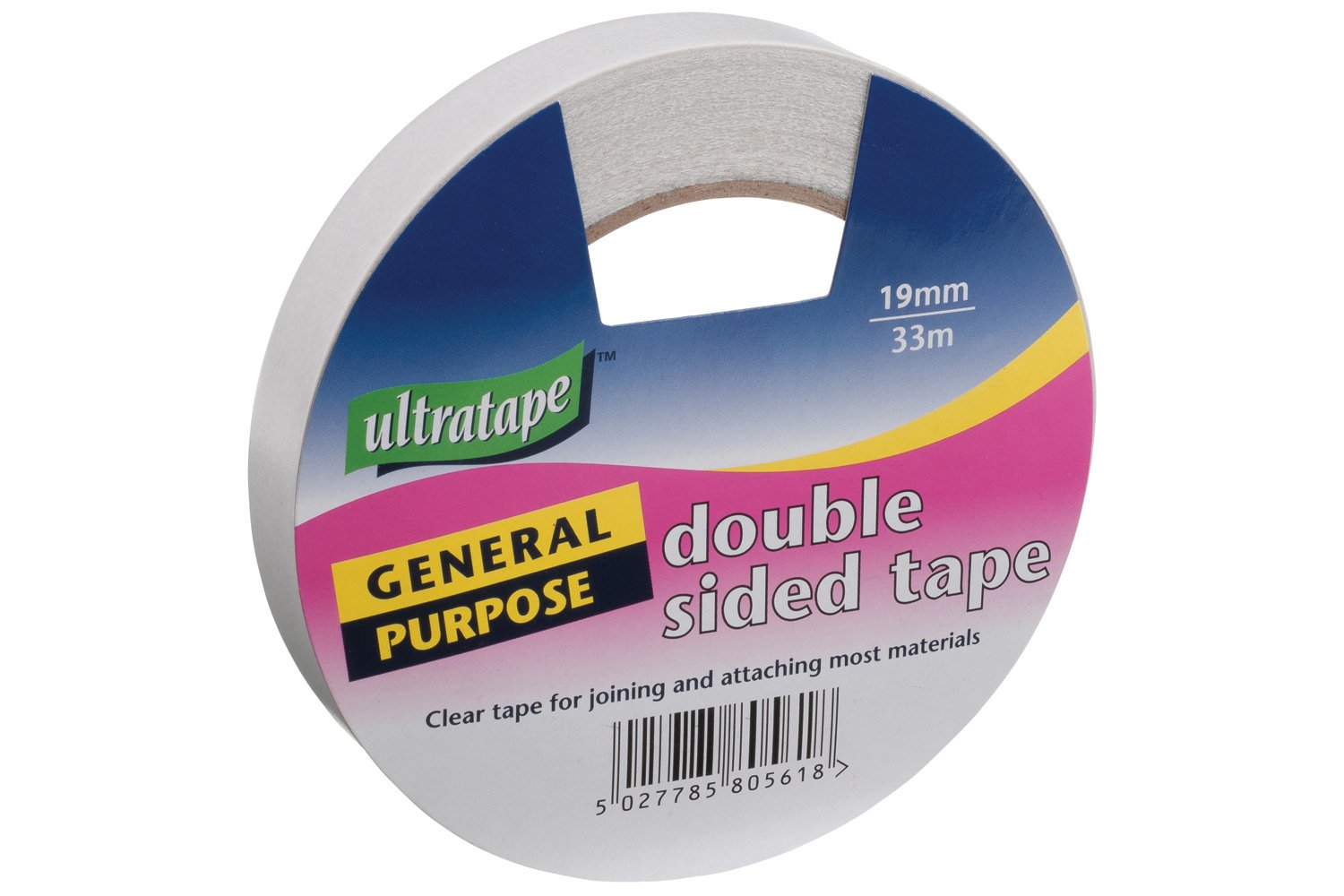 Ultratape | Double Sided Tape | 19mm x 33m