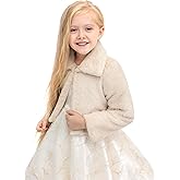 Lilax Girls Cozy Faux Fur Bolero Jacket Shrug