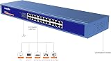 Tenda TEG1024D 24-Port Gigabit Ethernet Network Switch 10/100/1000Mbps view 4