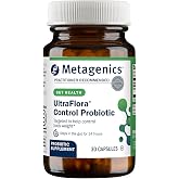 Metagenics UltraFlora Control Probiotic B420 Gut Support, 30 Servings | Probiotics for Women and Men, Shelf-Stable, Supports Gut Microbiome, Weight Regulation, Increases Beneficial Akkermansia