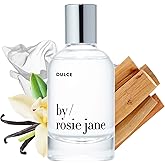 By Rosie Jane Eau De Parfum Spray (Dulce) - Clean Perfume for Women - Non-Toxic Body Mist with Notes of Creamy Vanilla, Brown Sugar & Warm Hinoki Wood - Paraben, Sulfate & Phthalate Free (50ml)