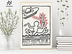 Nationcog 1983 Tokyo Galerie Watari Japan Poster