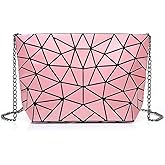 Orita Women Holographic Laser Envelope Clutch Handbag Shoulder Bag Purse